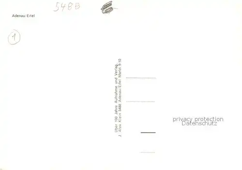 AK / Ansichtskarte Adenau Panoramen Stadtansicht Adenau