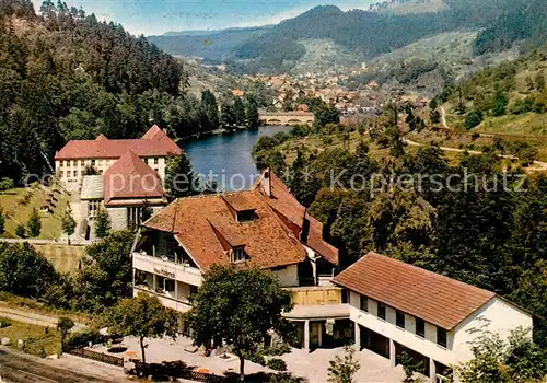 AK / Ansichtskarte Forbach_Baden Haus Holdereck Murgkraftwerk Forbach_Baden