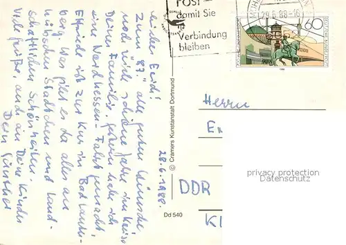 AK / Ansichtskarte Duderstadt Altes Fachwerkhaus Tanne Westerturm Cyriakus Mariens?ule  Duderstadt