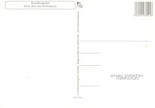 AK / Ansichtskarte Berchtesgaden Schlossplatz Berchtesgaden