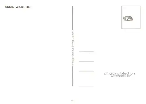 AK / Ansichtskarte Wadern Schwimmbad Rathaus Schloss Dagstuhl Schlosspark Wadern