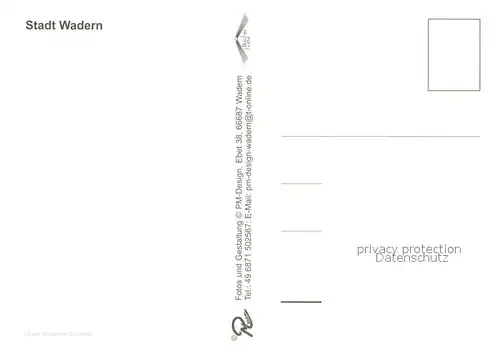 AK / Ansichtskarte Wadern Stadtansichten Kirche Schloss Dagstuhl Wadern