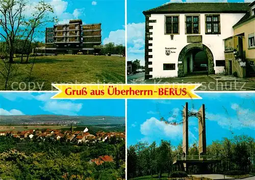 AK / Ansichtskarte ueberherrn Berus Kirche Panorama ueberherrn