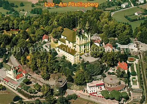 AK / Ansichtskarte Poestlingberg Barocke Wallfahrtskirche Sieben Schmerzen Mariae 18. Jhdt. Fliegeraufnahme Poestlingberg