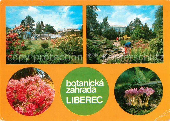 Ak Ansichtskarte Liberec Botanicka Zahrada Botanischer Garten