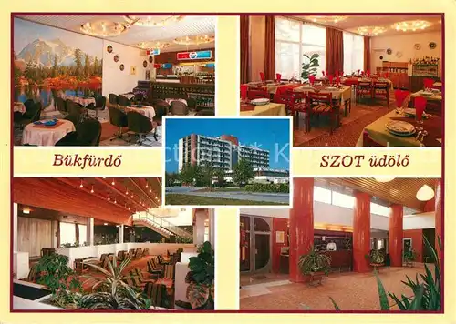 AK / Ansichtskarte Buekfuerdoe_Bad_Buek Szot uedoeloe Hotel Restaurant Buekfuerdoe_Bad_Buek