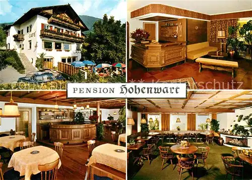 AK / Ansichtskarte Schenna_Meran Pension Hohenwart Rezeption Gaststaette Schenna Meran