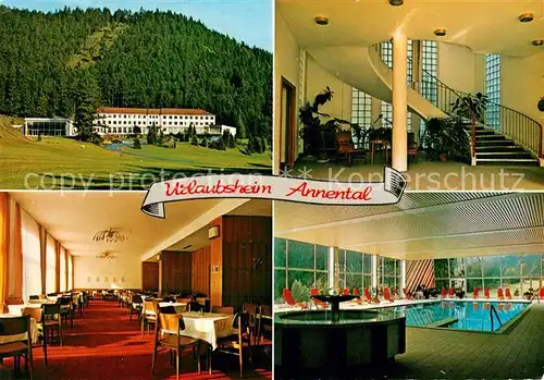 AK / Ansichtskarte Ramsau_Berchtesgaden Urlaubsheim Annental der AK Wien Ramsau Berchtesgaden