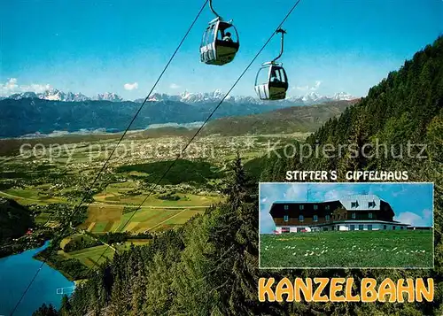 AK / Ansichtskarte Villach_Kaernten Kanzelbahn Stifters Gipfelhaus Villach_Kaernten