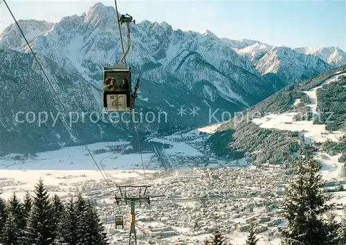 AK / Ansichtskarte Lienz_Tirol Dolomiten Seilbahn zum Zettersfeld Lienz Tirol