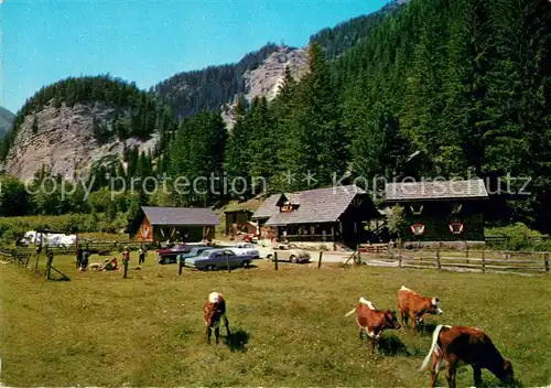 AK / Ansichtskarte Maltatal_Kaernten Gmuendner Huette Maltatal Kaernten