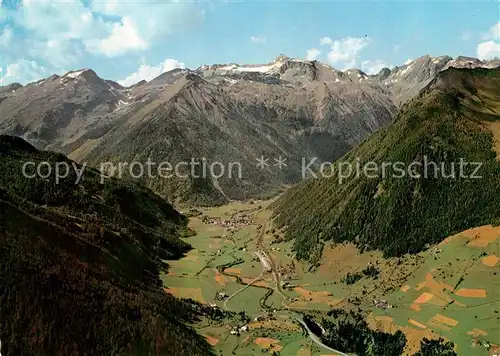 AK / Ansichtskarte Mallnitz_Kaernten Fliegeraufnahme mit Hohe Tauern Gamskarspitze Mallnitz Kaernten