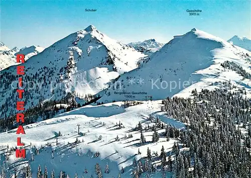 AK / Ansichtskarte Pichl_Ennstal Fliegeraufnahme Reiteralm Pichl_Ennstal