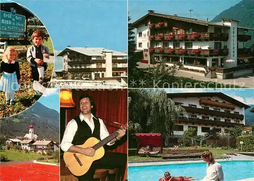 AK / Ansichtskarte Ried_Zillertal Zillertaler Grillhof Pension Cafe Restaurant Ried_Zillertal