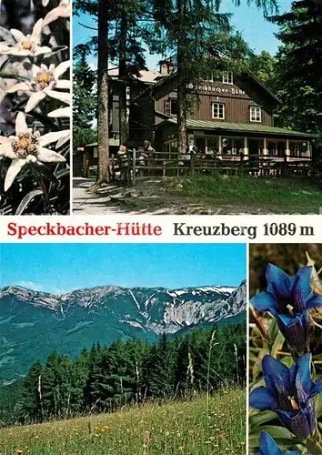 AK / Ansichtskarte Speckbacherhuette_Kreuzberg Kreuzberg Breitenstein am Semmering Speckbacherhuette