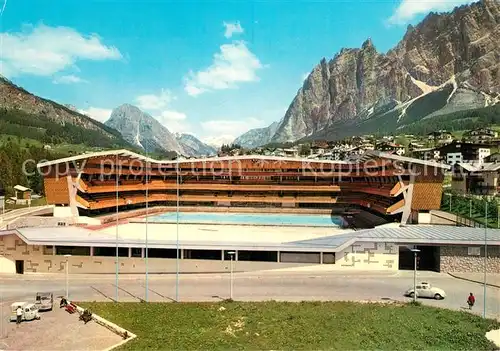 AK / Ansichtskarte Cortina_d_Ampezzo Stadio Olimpico del Ghiaccio Cortina_d_Ampezzo