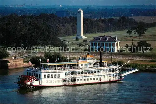 AK / Ansichtskarte Dampfer_Schaufelrad Creole Queen New Orleans  Dampfer Schaufelrad