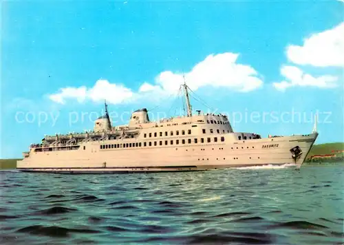 AK / Ansichtskarte Schiffe_Ships_Navires MS Sassnitz  Schiffe_Ships_Navires