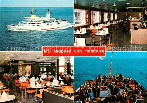 AK / Ansichtskarte Schiffe_Ships_Navires MS Wappen von Hamburg  Schiffe_Ships_Navires