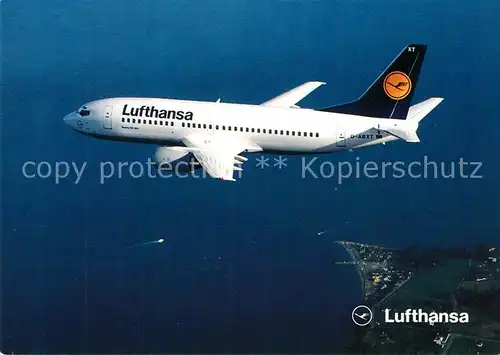 AK / Ansichtskarte Lufthansa Boeing 737 300 Lufthansa