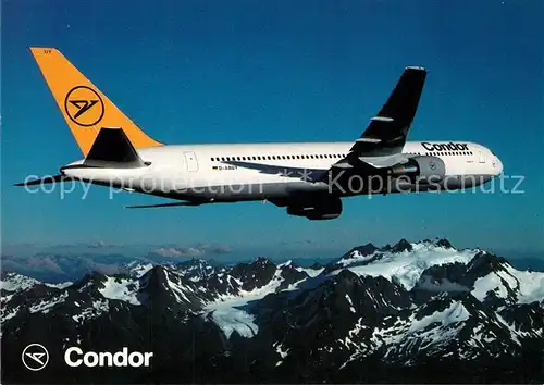 AK / Ansichtskarte Flugzeuge_Zivil Condor Boeing 767 Flugzeuge Zivil