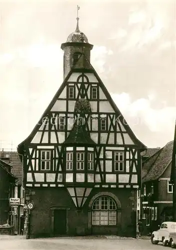 AK / Ansichtskarte Bergen Enkheim Altes Rathaus Bergen Enkheim