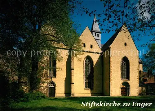 AK / Ansichtskarte Enger Stiftskirche  Enger