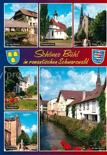 AK / Ansichtskarte Buehl_Baden Buehlot Klosterkirche St. Peter und Paul Buehl_Baden