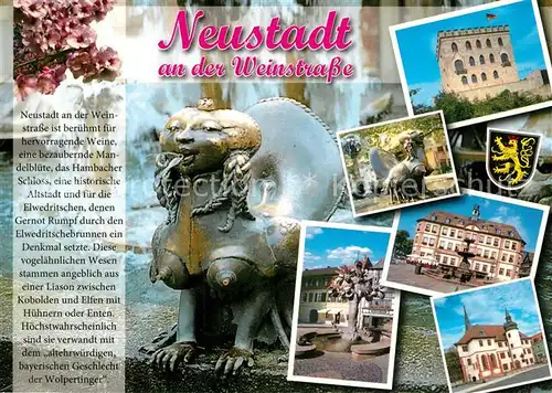 AK / Ansichtskarte Neustadt_Weinstrasse  Neustadt_Weinstrasse