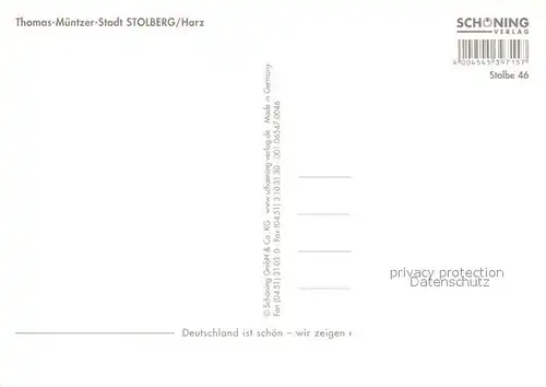 AK / Ansichtskarte Stolberg_Harz Rathaus Stolberg Harz