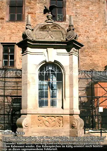 AK / Ansichtskarte Merseburg_Saale Raben Sage Merseburg_Saale