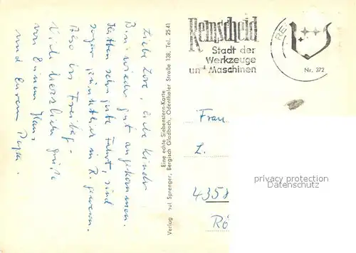 AK / Ansichtskarte Lennep Roentgenmuseum Kirche  Lennep