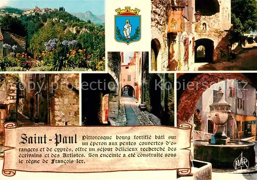 AK / Ansichtskarte Saint Paul de Vence  Saint Paul de Vence