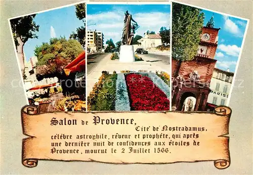 AK / Ansichtskarte Salon de Provence Cite de Nostradamus  Salon de Provence