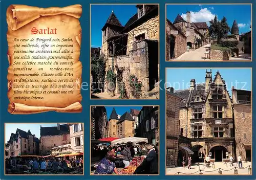 AK / Ansichtskarte Sarlat en Perigord  Sarlat en Perigord