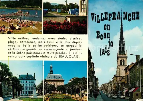 AK / Ansichtskarte Villefranche_en_Beaujolais  Villefranche_en