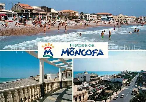 AK / Ansichtskarte Moncofar_Playa Strand Hotels Moncofar_Playa