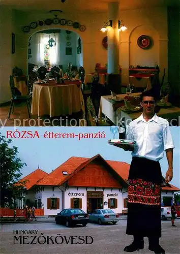 AK / Ansichtskarte Mezoekoevesd Rozsa Etterem es Panzio Restaurant Mezoekoevesd