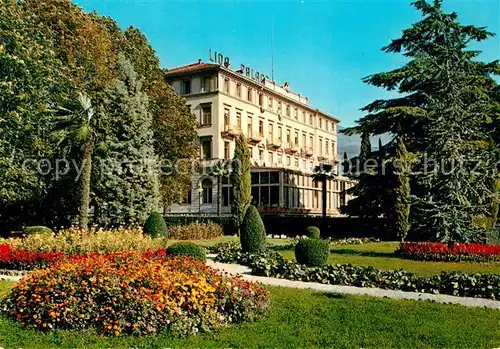 AK / Ansichtskarte Riva_del_Garda Lido Palace Hotel Parkanlage Riva_del_Garda