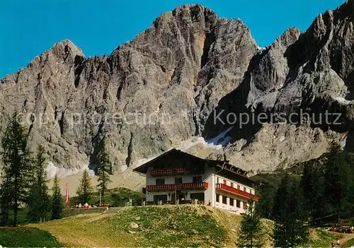 AK / Ansichtskarte Dachstein_Steiermark Berghotel Tuerlwand Dachstein_Steiermark