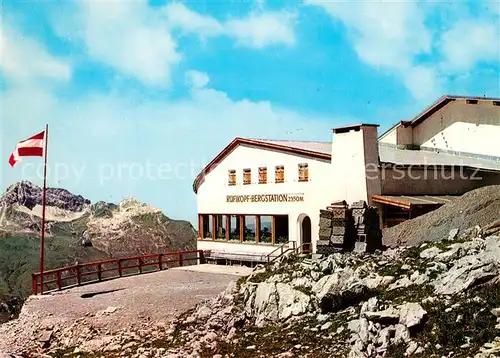 AK / Ansichtskarte Lech_Vorarlberg Restaurant der Ruefikopf Seilbahn Lech Vorarlberg