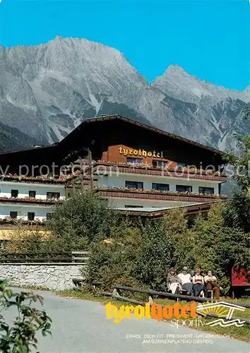 AK / Ansichtskarte Obsteig_Tirol Tyrolhotel sportiv Obsteig_Tirol