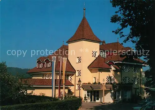 AK / Ansichtskarte Sursee Restaurant Bellevue au Lac Sursee