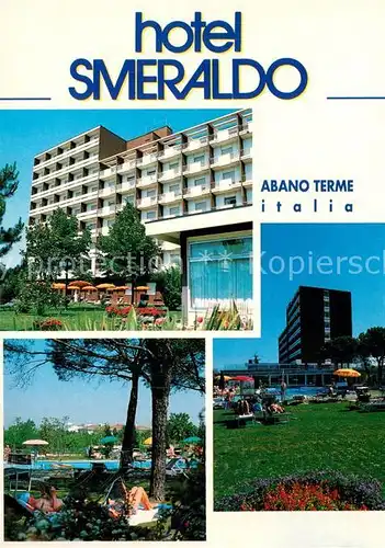 AK / Ansichtskarte Abano_Terme Hotel Smeraldo Abano Terme
