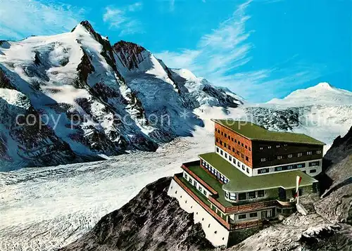 AK / Ansichtskarte Grossglockner Fliegeraufnahme Kaiser Franz Josefs Haus Grossglockner