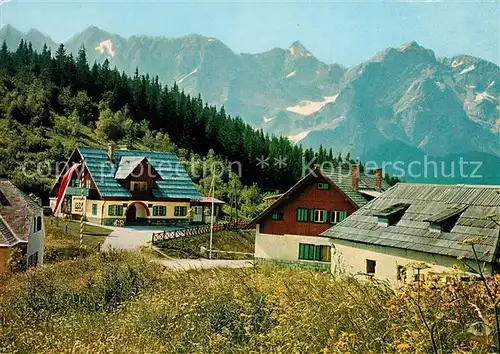 AK / Ansichtskarte Eisenkappel Vellach Seebergsattel mit Steineralpen Eisenkappel Vellach