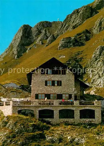 AK / Ansichtskarte Graen_Tirol Pfrontner Huette Graen_Tirol
