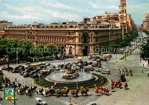AK / Ansichtskarte Madrid_Spain Cibeles et Calle de Alcalo Madrid Spain