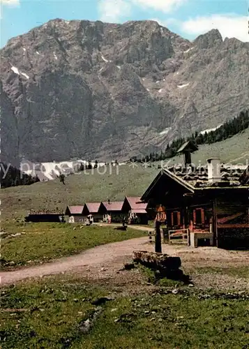 AK / Ansichtskarte Eng_Alm Am Ende des Ahornbodens Eng_Alm