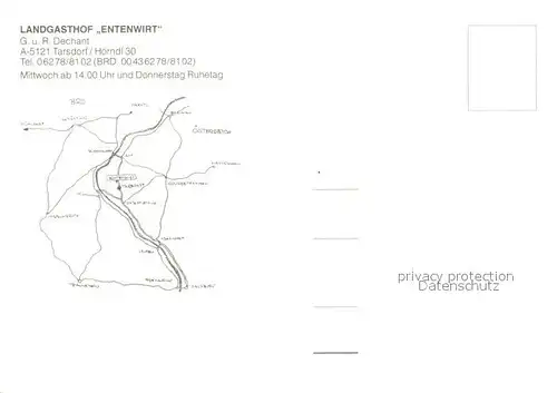 AK / Ansichtskarte Tarsdorf Landgasthof Entenwirt Tarsdorf